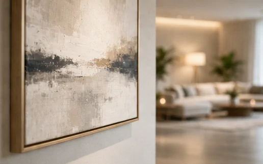 Tableau d'art contemporain